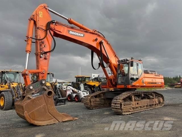 Doosan DX480LC Paletli ekskavatörler