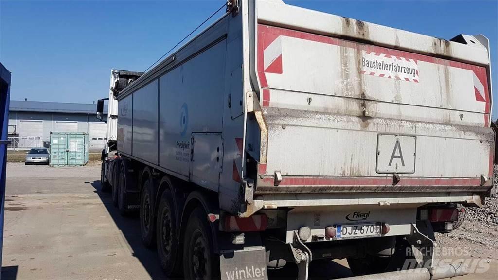 Fliegl ASS372 Damperli çekiciler