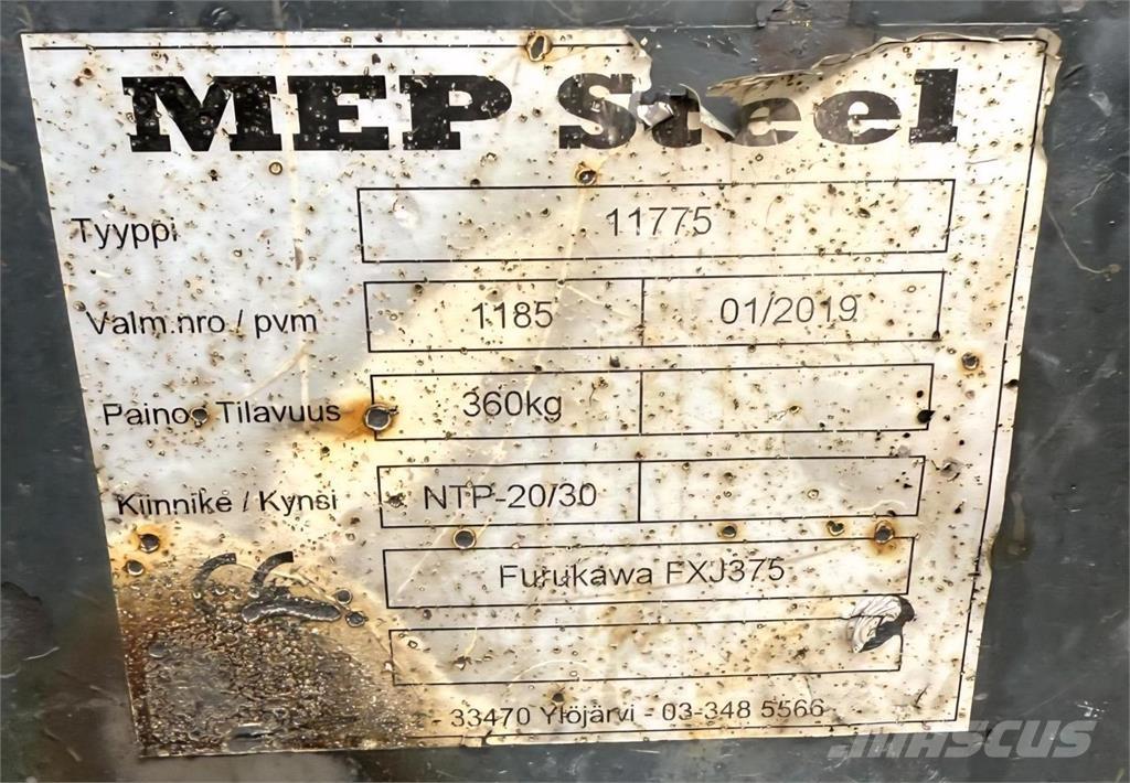 Furukawa 375 FXJ Hidrolik kırıcılar