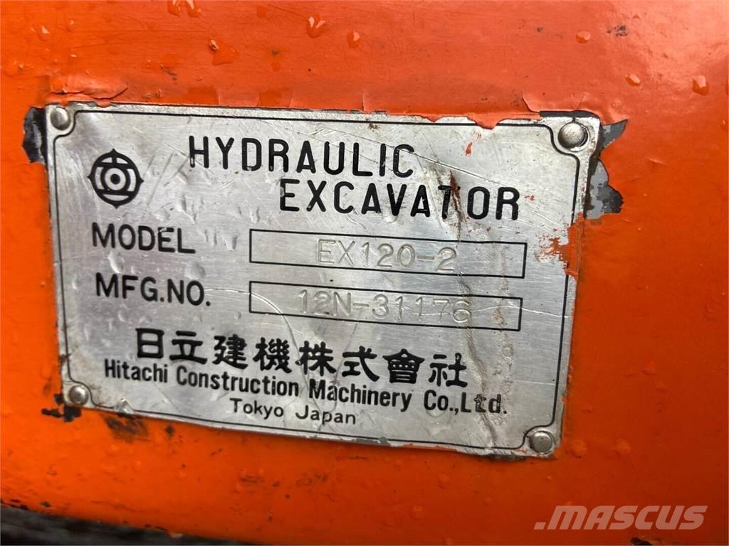 Hitachi Ex 120-2 Paletli ekskavatörler