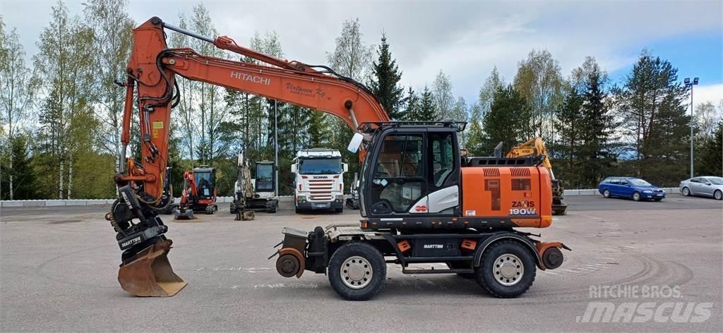 Hitachi ZX190W-6 Lastik tekerli ekskavatörler
