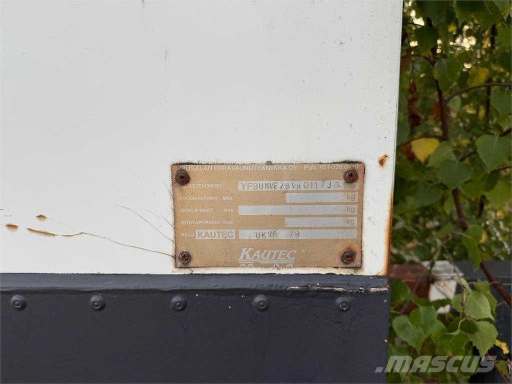 JALKALAVAKONTTI Özel amaçlı konteynerler