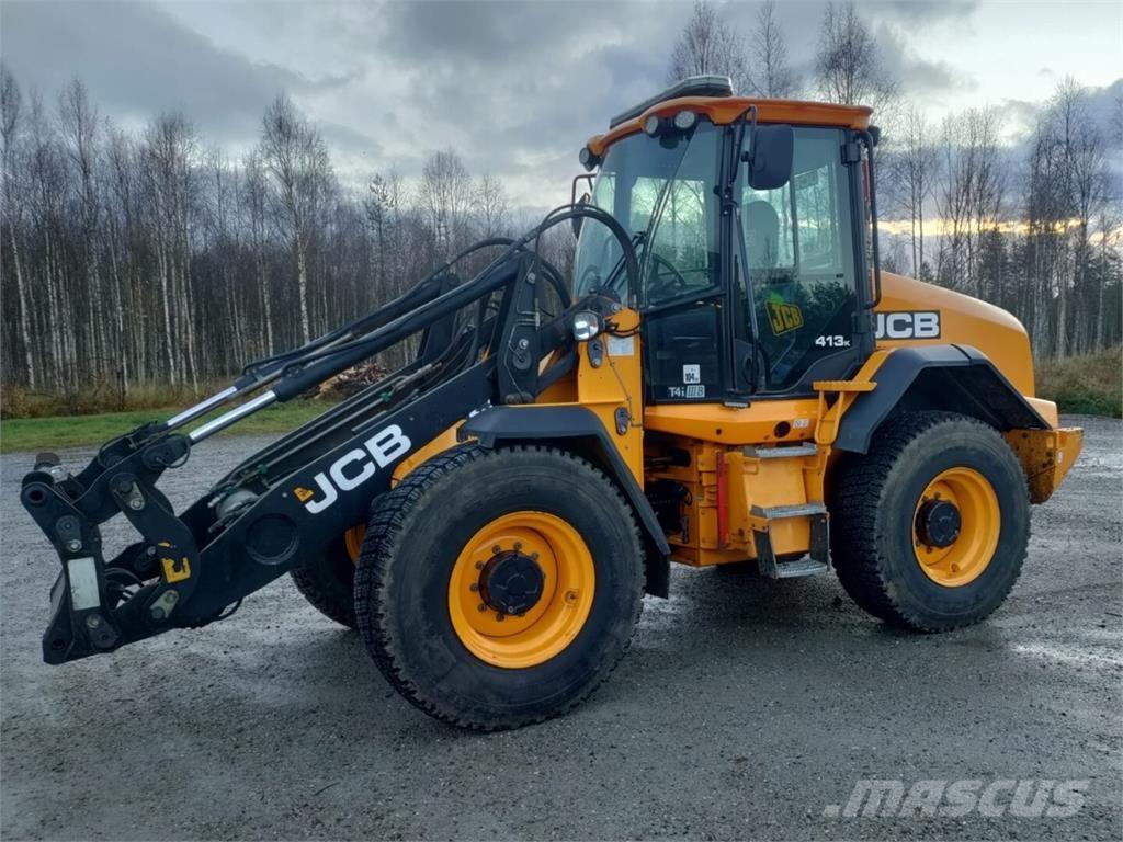 JCB 413 K T4 Tekerlekli yükleyiciler