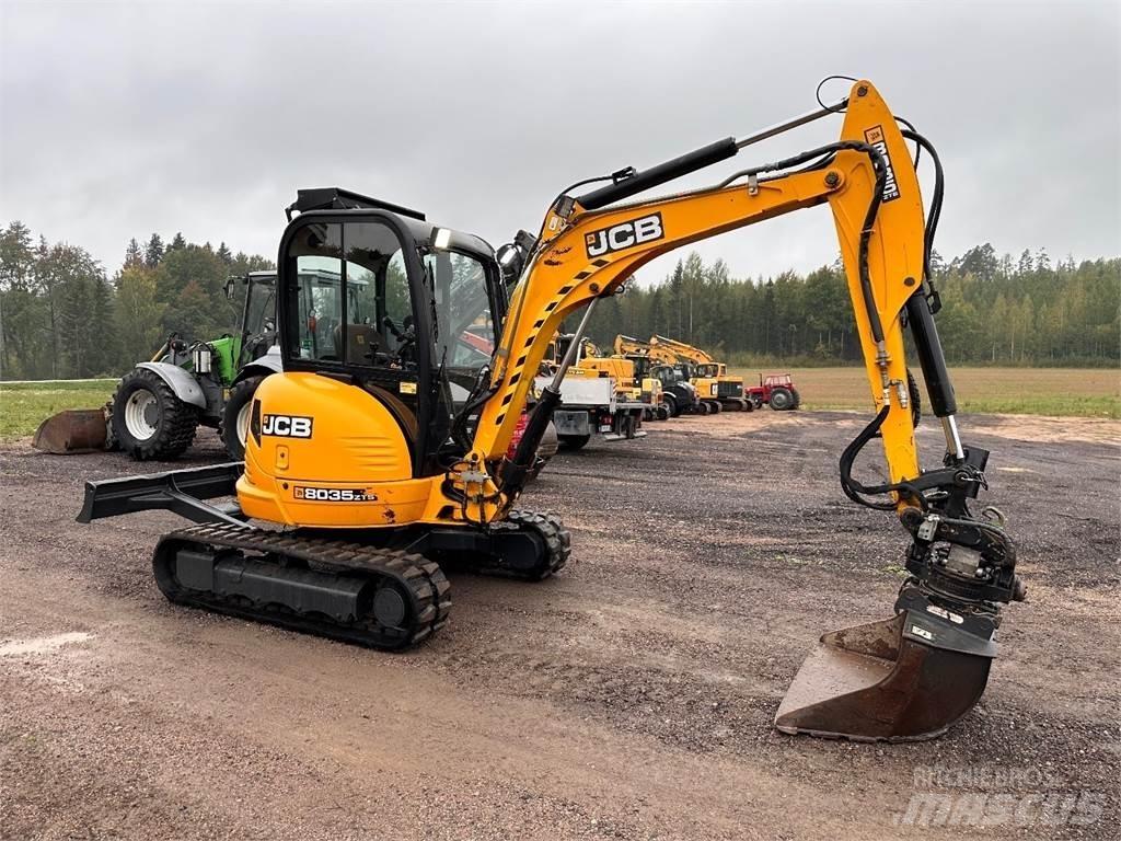 JCB 8035 ZTS Mini ekskavatörler, 7 tona dek