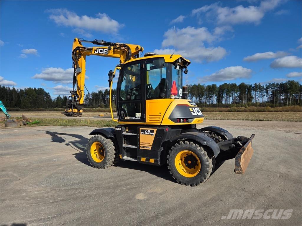 JCB Hydradig 110W Lastik tekerli ekskavatörler