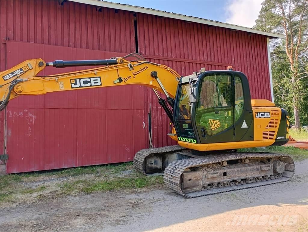 JCB JS 145 Paletli ekskavatörler