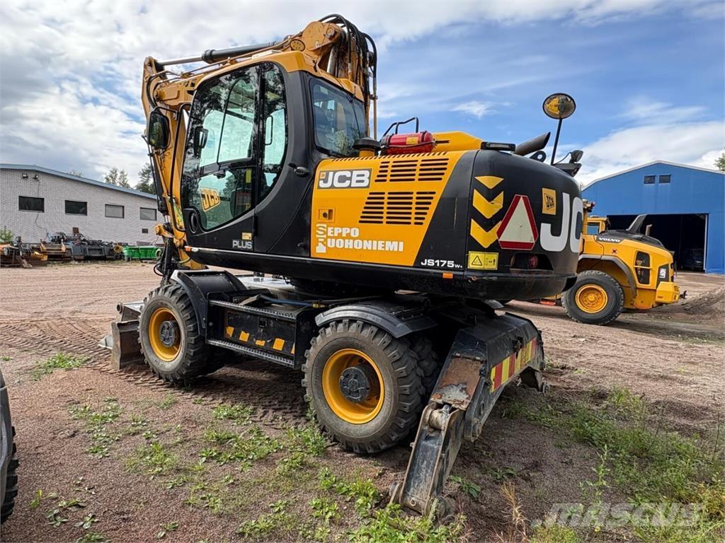 JCB JS 175 W Plus Lastik tekerli ekskavatörler