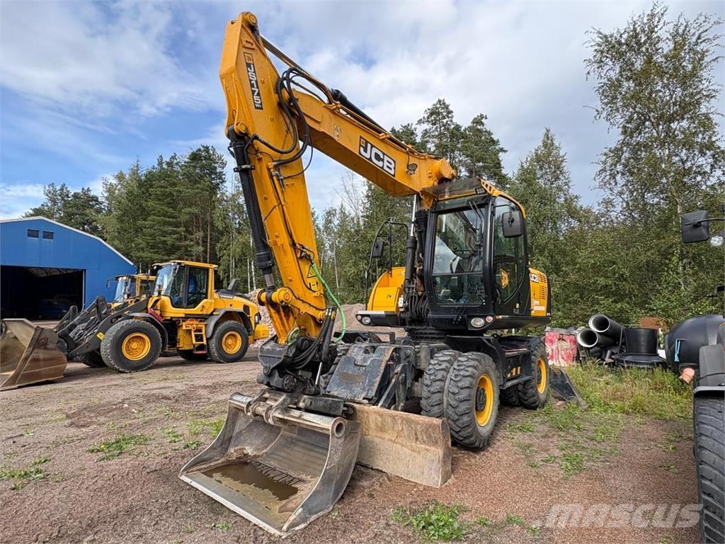 JCB JS 175 W Plus Lastik tekerli ekskavatörler