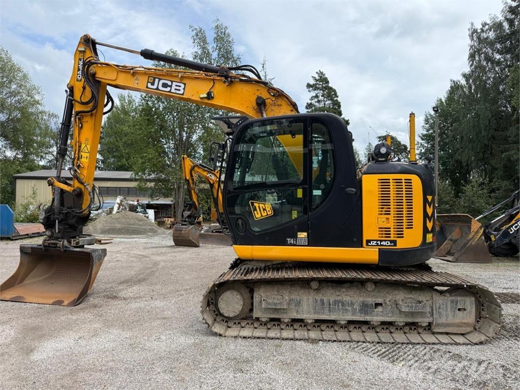 JCB JZ 140 LC T4i Paletli ekskavatörler