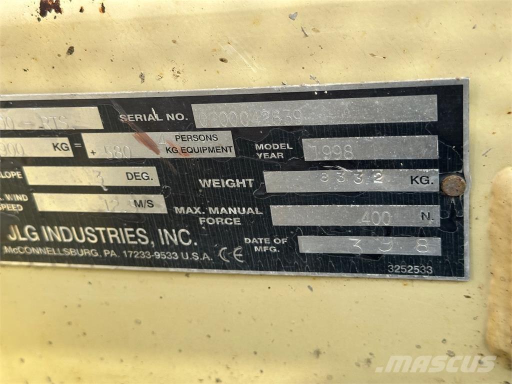 JLG 500RTS Personel Platformları ve Cephe Asansörleri