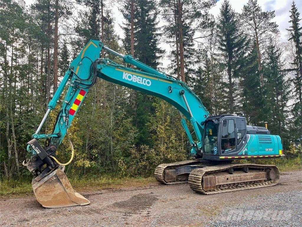 Kobelco SK350 Paletli ekskavatörler