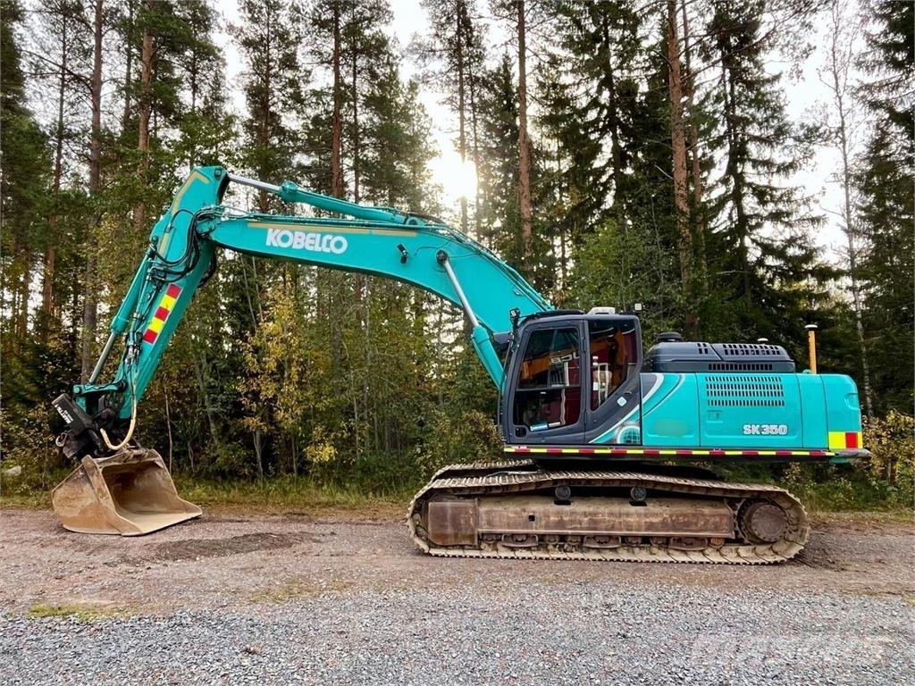 Kobelco SK350 Paletli ekskavatörler
