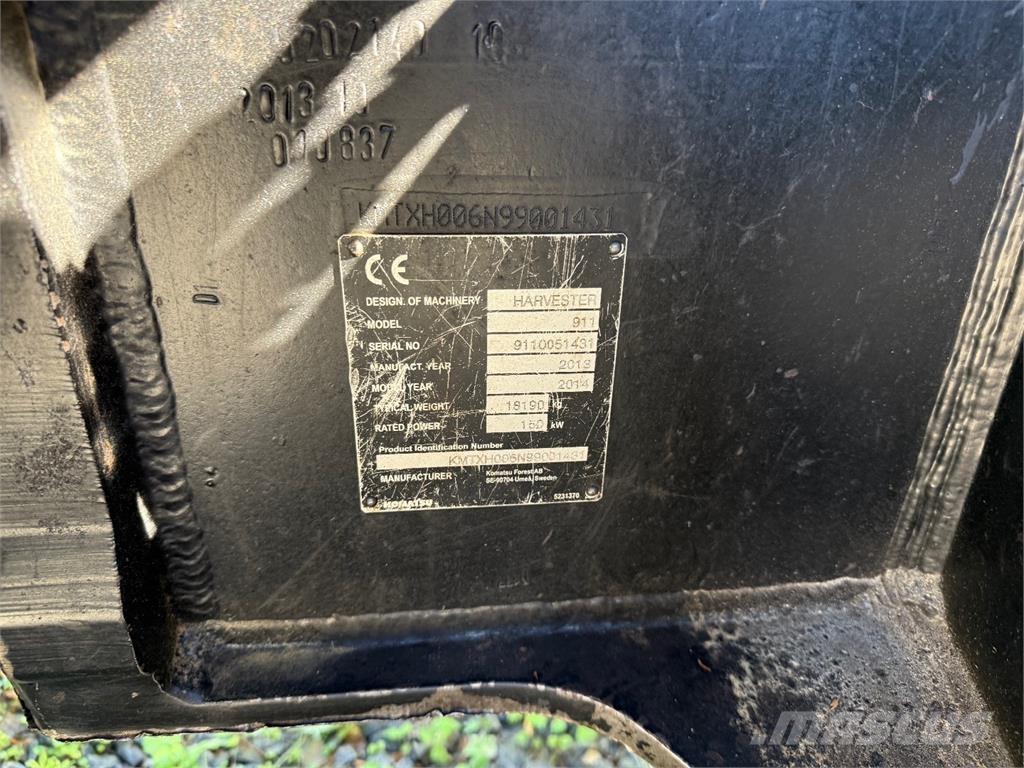 Komatsu 911.5 Biçerdöverler