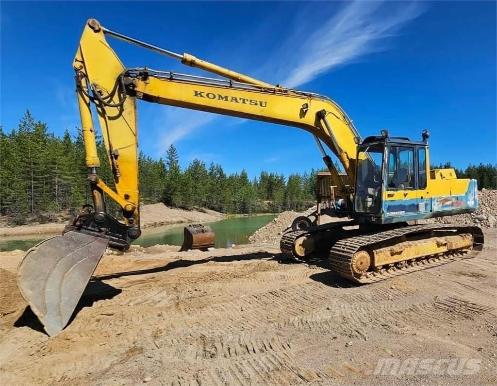 Komatsu PC210LC-3 Paletli ekskavatörler