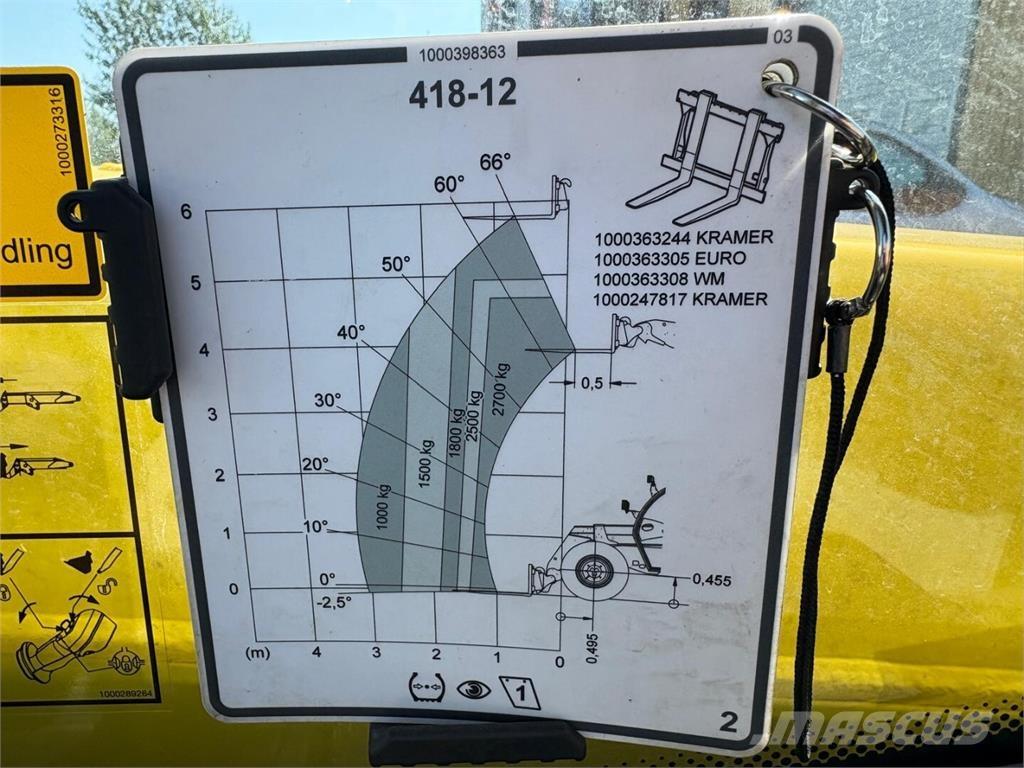 Kramer 2706 Teleskopik yükleyiciler