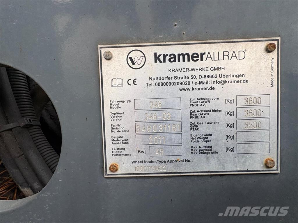 Kramer 750 Tekerlekli yükleyiciler