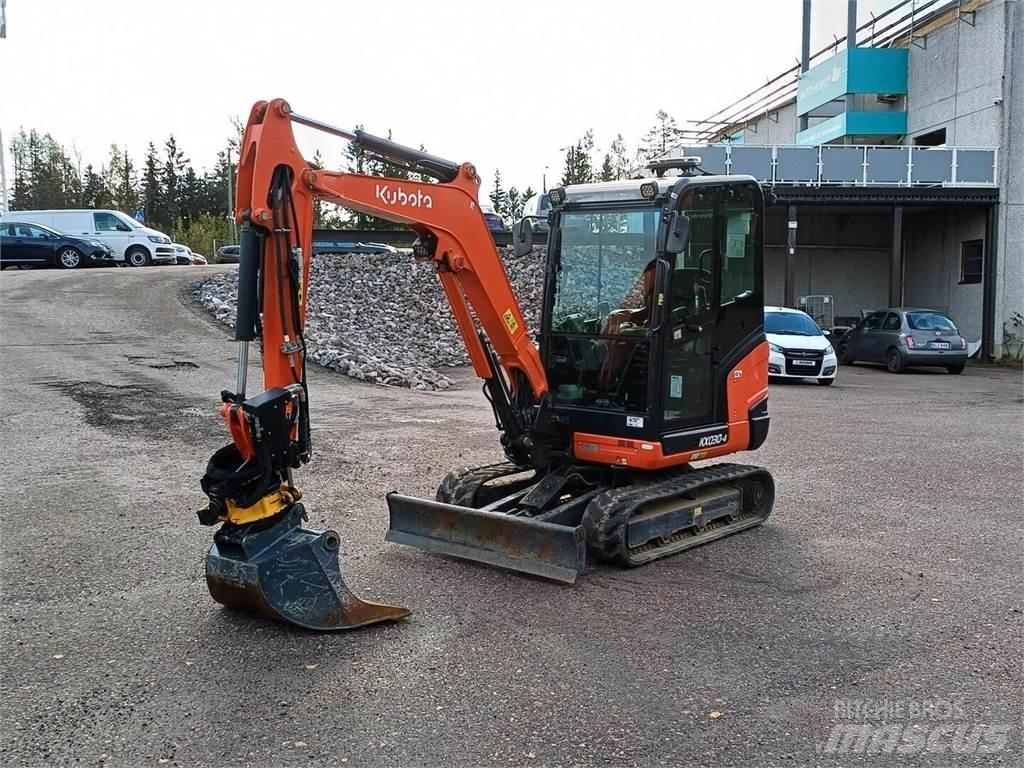 Kubota KX 030-4 Mini ekskavatörler, 7 tona dek