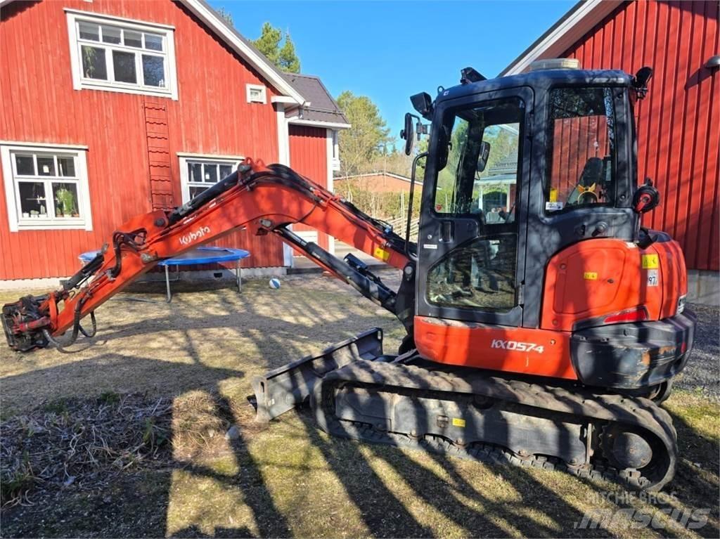 Kubota KX 057-4 Paletli ekskavatörler