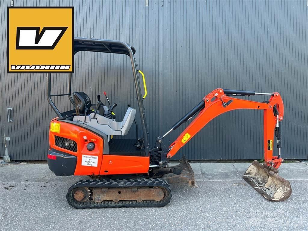 Kubota KX016-4 Mini ekskavatörler, 7 tona dek