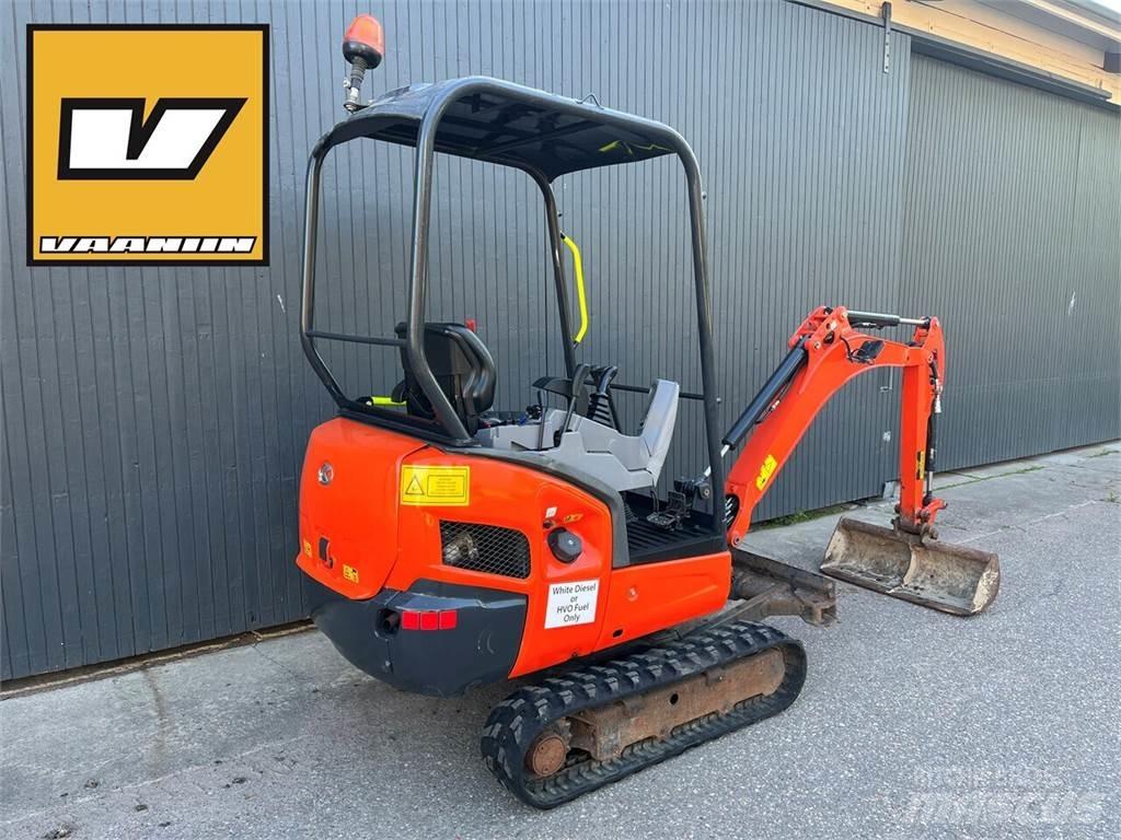Kubota KX016-4 Mini ekskavatörler, 7 tona dek