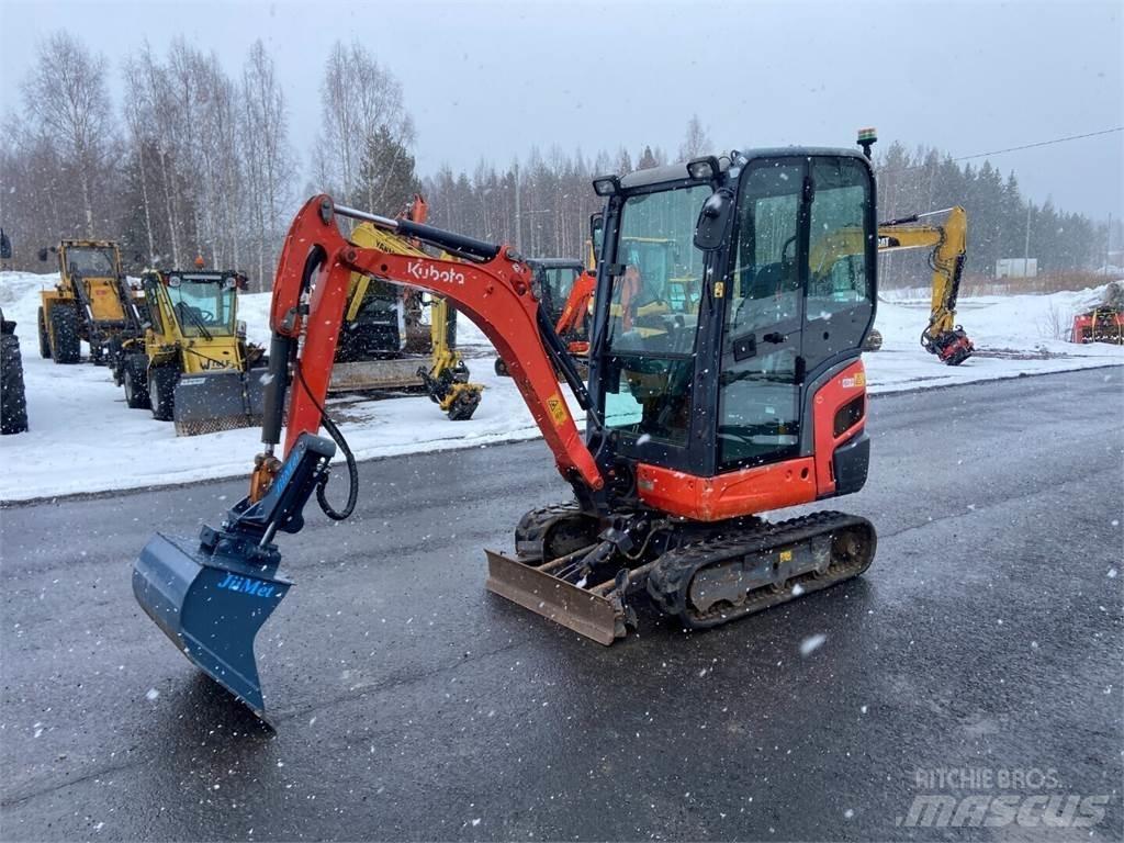 Kubota KX018-4 Mini ekskavatörler, 7 tona dek