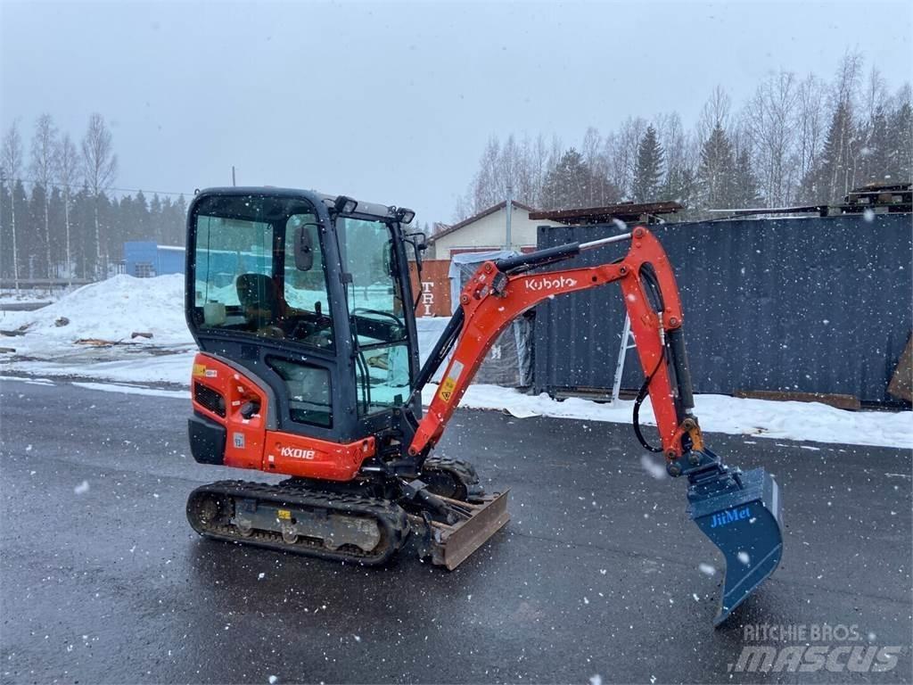 Kubota KX018-4 Mini ekskavatörler, 7 tona dek