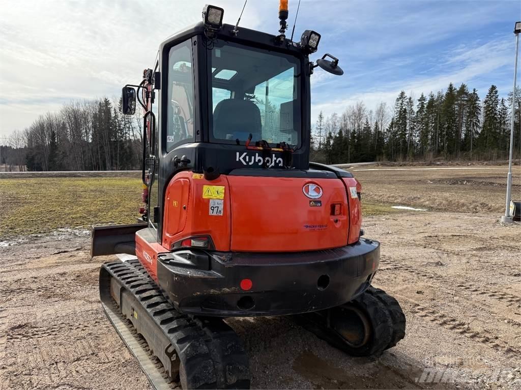 Kubota KX057-4 Mini ekskavatörler, 7 tona dek
