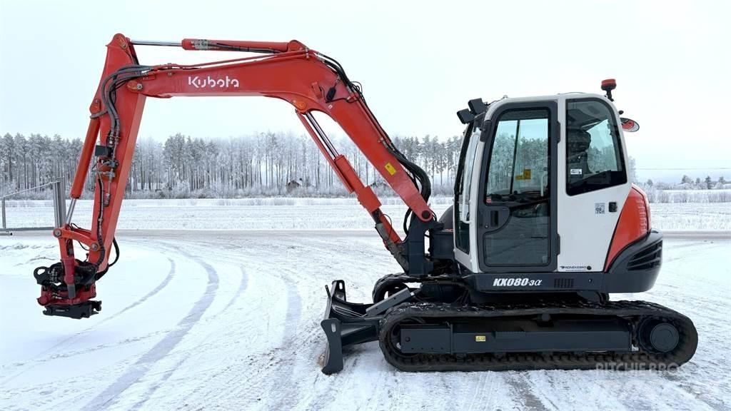 Kubota KX080-3 Midi ekskavatörler 7 - 12 t