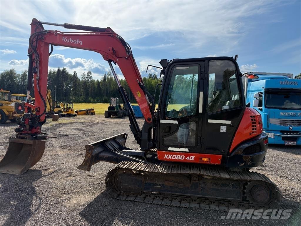 Kubota KX080-4 Midi ekskavatörler 7 - 12 t