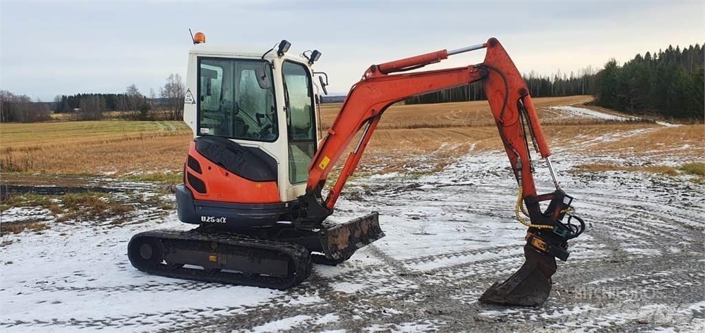 Kubota U25-3 Mini ekskavatörler, 7 tona dek
