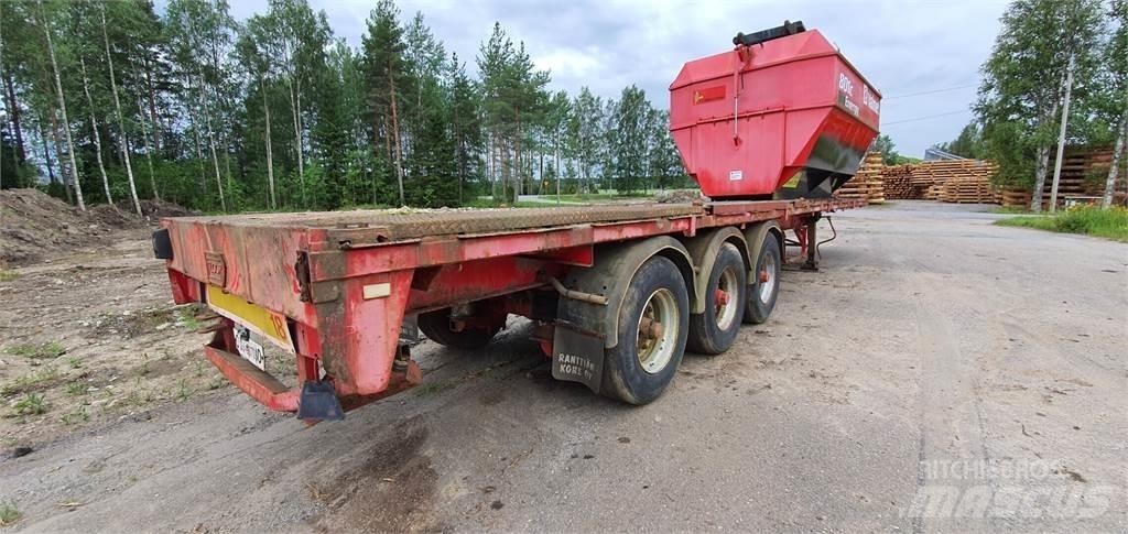  Lavaperävaunu Flatbed römorklar