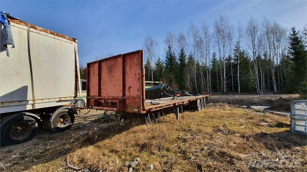  Lavaperävaunu Flatbed römorklar