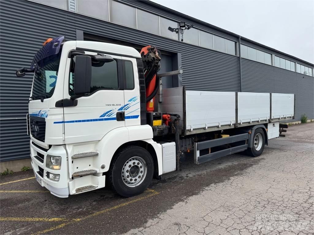 MAN TGS 18.320 Araç üzeri vinçler