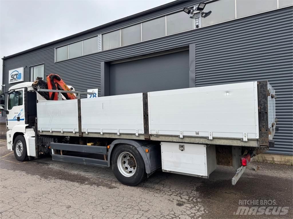 MAN TGS 18.320 Araç üzeri vinçler