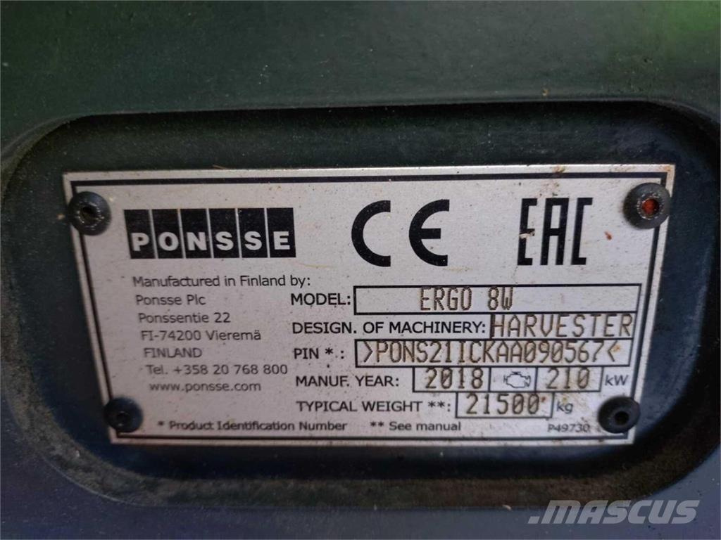 Ponsse Ergo Biçerdöverler
