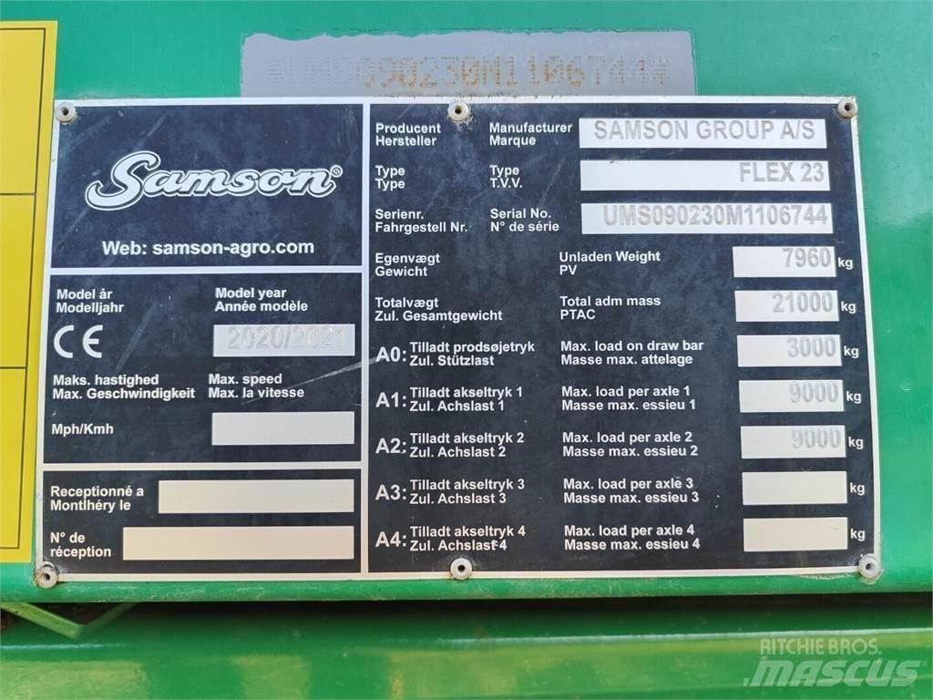 Samson Flex 23 Gübre dagitma tankerleri