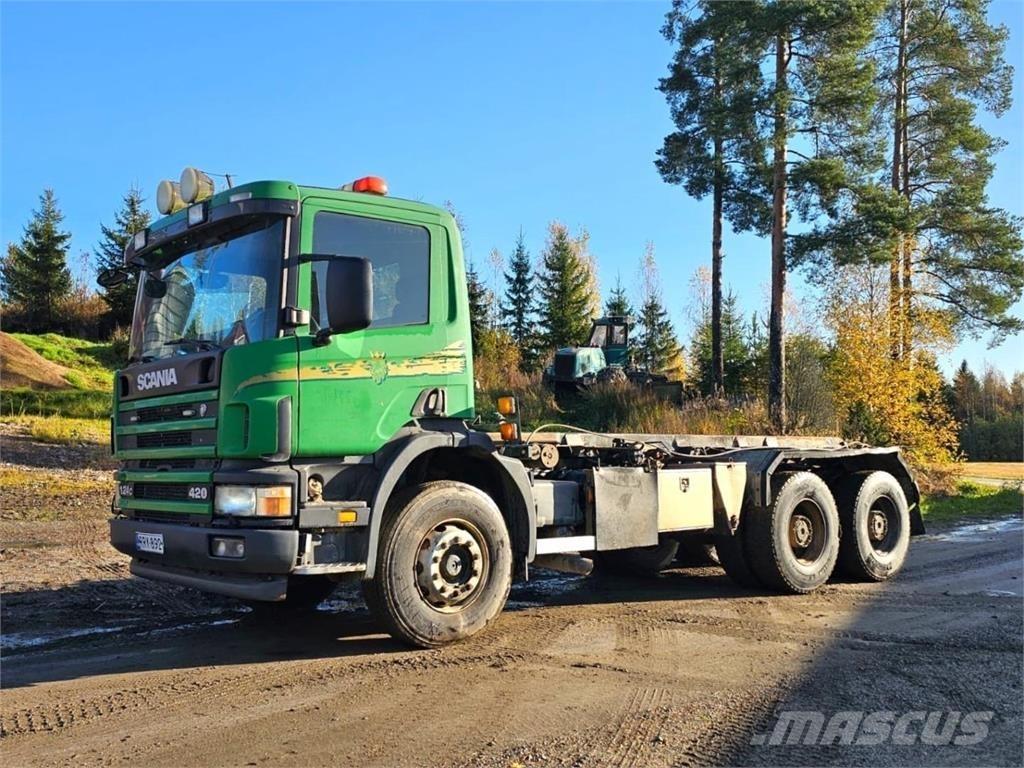 Scania 124C 6X4 Vinçli kamyonlar