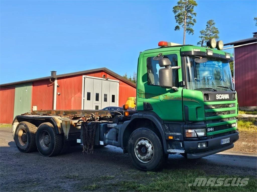 Scania 124C 6X4 Vinçli kamyonlar