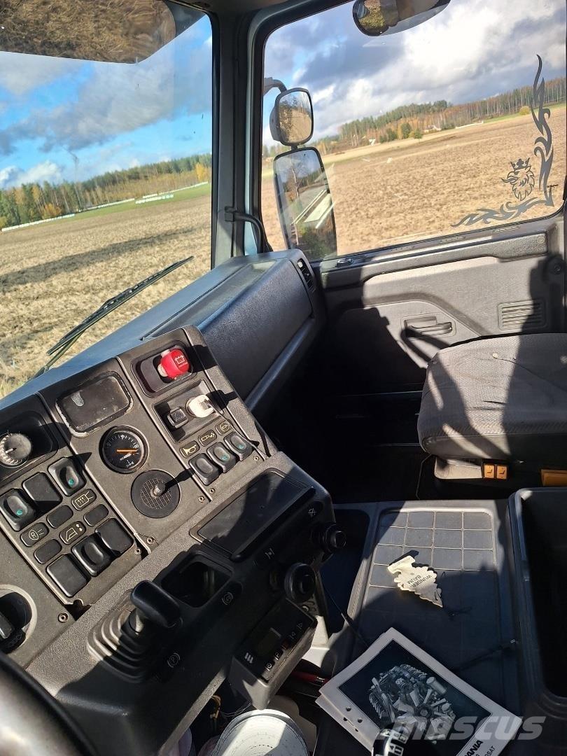 Scania 143H Orman makinesi taşıma kamyonları