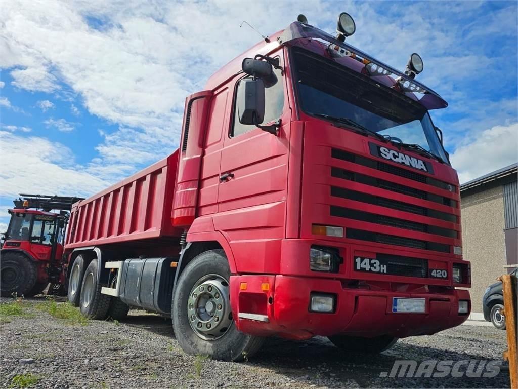 Scania 143H 6X2 Damperli kamyonlar