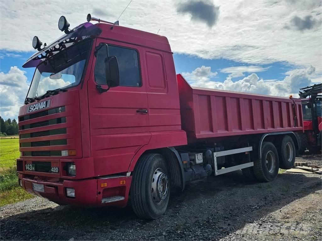 Scania 143H 6X2 Damperli kamyonlar