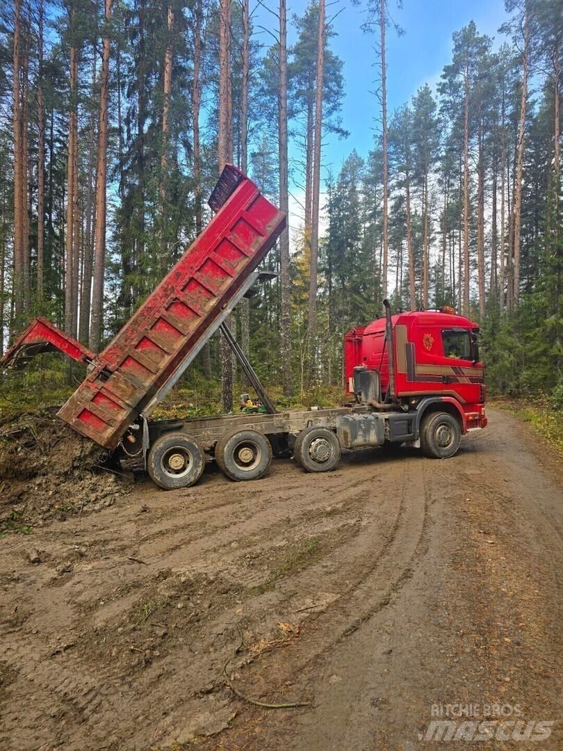 Scania 164 Damperli kamyonlar