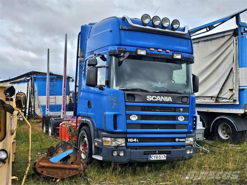 Scania 164L 6x2 Tomruk kamyonlari