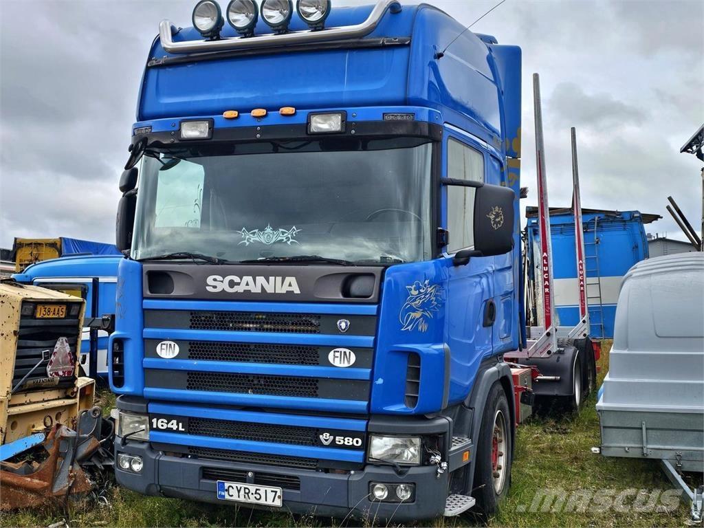 Scania 164L 6x2 Tomruk kamyonlari