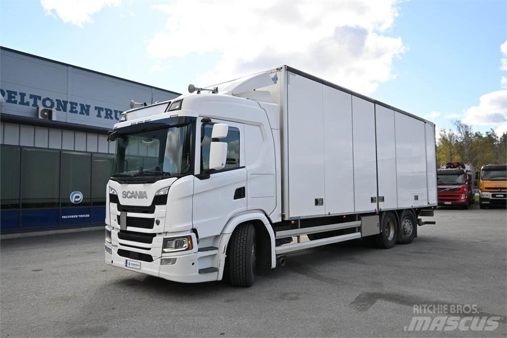 Scania G410 6X2 Kapali kasa kamyonlar