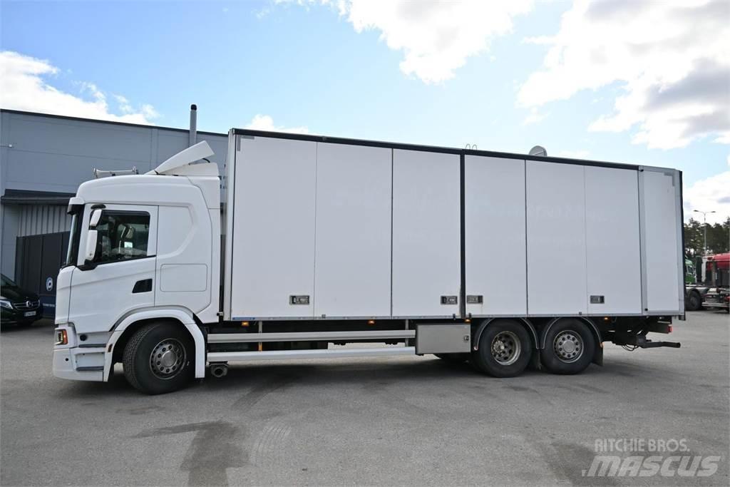 Scania G410 6X2 Kapali kasa kamyonlar