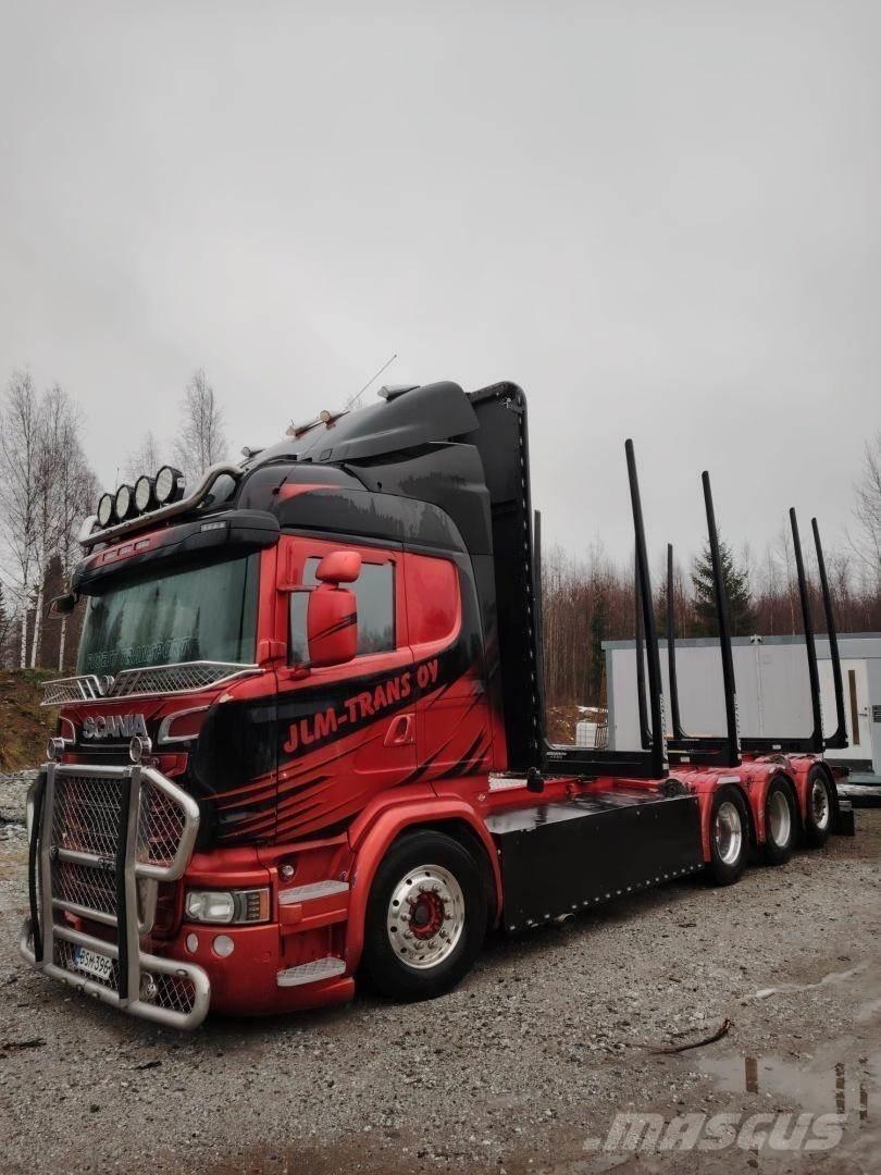Scania MYYTY! R730 Tomruk kamyonlari