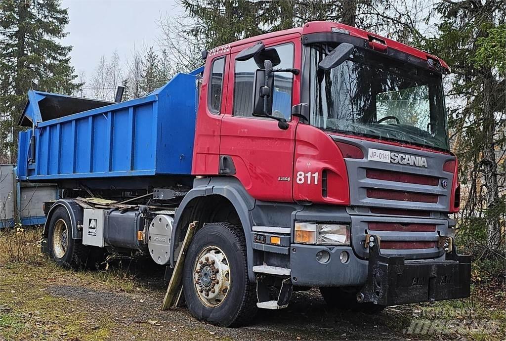 Scania P340 4x4 Vinçli kamyonlar