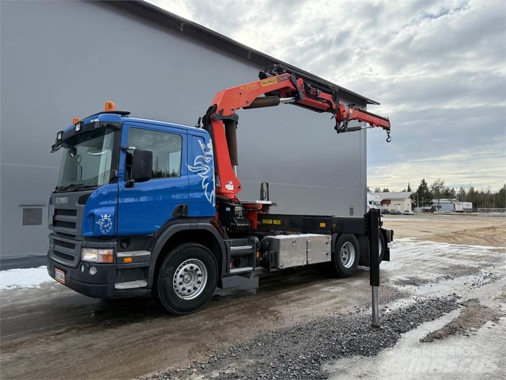 Scania p380 Araç üzeri vinçler