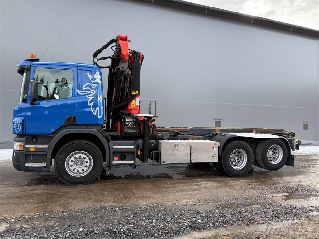 Scania p380 Araç üzeri vinçler